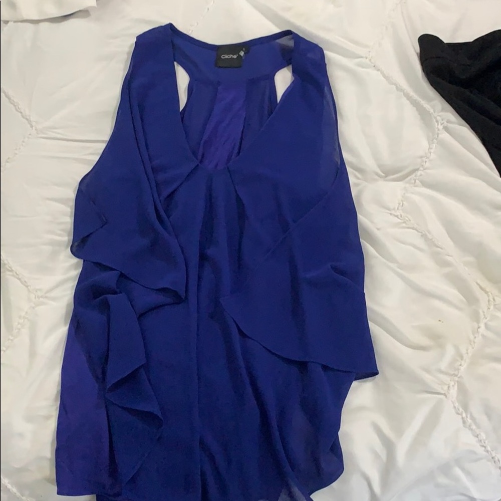 NWT Royal Blue Tank